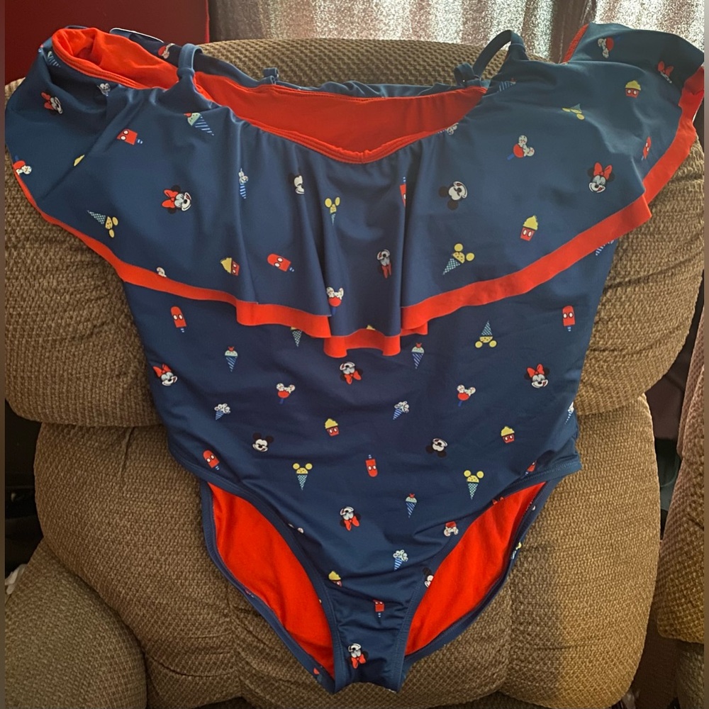 Mickey and Minnie Mouse
Summer Fun Swimsuit for
Women